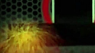 After an intense anal romp, sultry Giuliana Grandi devours Giorgio's hot load eagerly