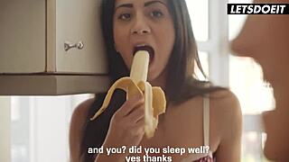 Stepmom And Stepson Explore Bodies With Rough Assfucking And Creampie