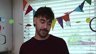 Birthday Step Family Gangbang Turns Wild with Anal Action. Everyone Joins the Fun!