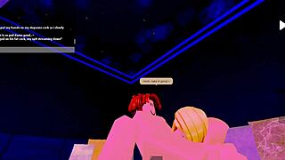 stepmom helps her stepson while father is working