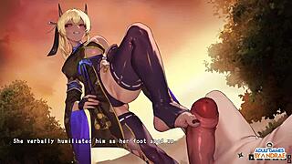 Big tits and ass fucking in a 3D hentai game