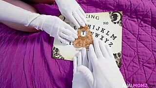 Milf Enjoys Deepthroat, Anal Fucking, and Assfucking in Halloween Costume with Big Ass