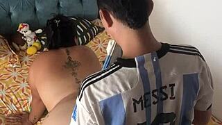 Anal Sex with Stepdad's Huge Cock