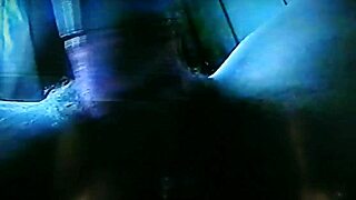 Why is the blindfolded mature wife bound and fucked with a rabbit toy at home?