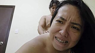 Big-boobed Latin stepmother gets it hard in this amateur video
