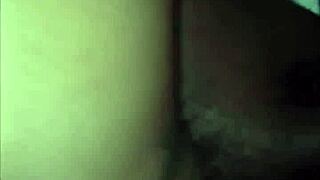 Amateur black beauty gets down and dirty in Texas