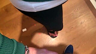 Public toilet humiliation for naughty MILF and amateur slut