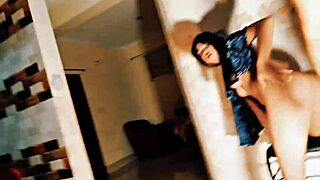 Young teen gets her ass fucked hard by friend's stepdad