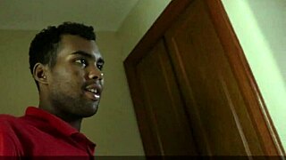 Stepmom Catches Friend Showering, Leads to Double Penetration