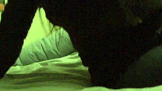 College hottie can’t help but get intimate with experienced guys