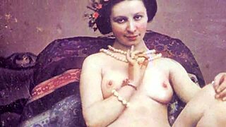 Sensual confessions of a Victorian gentleman banging hairy pussy