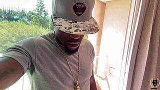 Dripping cum as Rome Major fills Yum The Boss inside