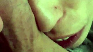 Candie cross shares intimate cuddle moments in fishnets with her submissive side