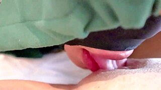 69 with a stunning maid, full ball licking pleasure