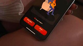 Hot sex with busty mature in steamy app
