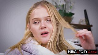 Stepmother Savannah Storm catches stepdaughter in a compromising act