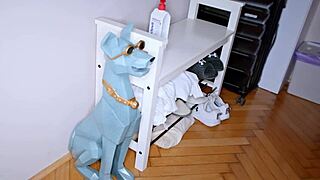 Domina in LATEX Kitana Lure PUNISHES and FUCKS Brady Bud!