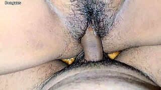 close up of creamy pussy in milf doggystyle action video