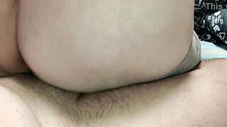 Pervert boy made cum hungry stepmom gag and swallow it