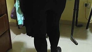 teasing the maid in rough homemade play part 1