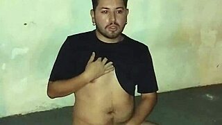 Colombian Babe Flashes Pierced Nipples At Workout