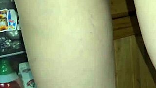 A girl gets a messy and wet creampie, when her hole is fully loaded