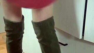 blonde mistress elza kom dominates with braces and heels