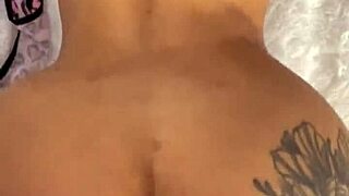 This slut only fucks in her ass hole