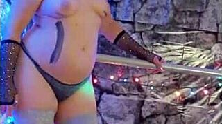 hotwife steffi may does a twenty fifth pussy dance promo.