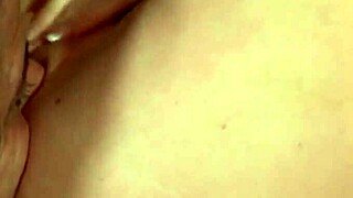 Can a blonde milf with big tits handle a quickie orgasm?