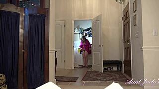 ever wonder how 50yo busty step-mom grace gives pov handjobs?
