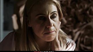 Dr. Marie, dominant blonde milf, craves intense sessions