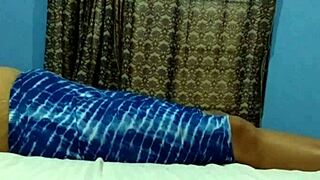 indian milf cheats with husband's friend in hotel moaning loudly