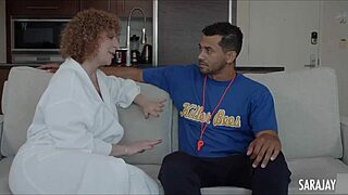 Black studs fuck busty white cowgirl, huge cock