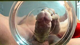 Gilf in a bath, friend caught cumshot in slowmo