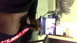 A Muslim smoking guy gets his dick sucked