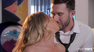 Katie Morgan gets banged up after a sensual massage