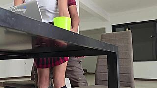 My brother-in-law's dick in my mouth at the table is not something I expected