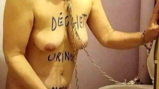 Degrading Slave F in Harsh 2024 Humiliation Session