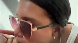 A stunning brunette with beautiful face, incredible ass