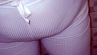 My best friend's curvy mom caught me masturbating