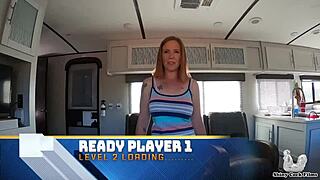 Stepmom Jane Cane Conquers Stepson's Monster Cock in Epic Roleplay Quest