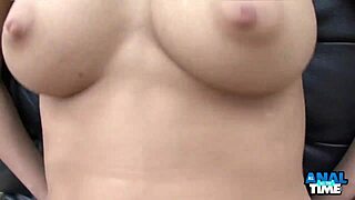 OUTDOOR PASSION: Alice Miller Takes DEEP ANAL CREAMPIE in Wet Pussy Rough Lingerie Scene