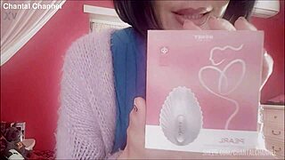 Chantal Danielle has a lot of fun with her new toy