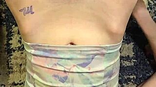 The wife gets machine fucked and squirts all over herself