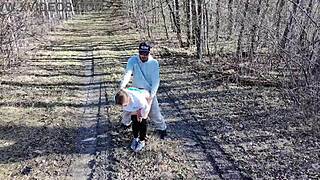 fucking my cheating stepsister before boyfriend arrives