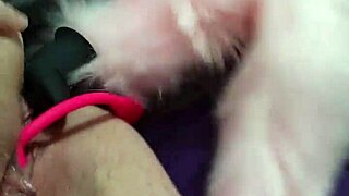 Double penetration for a chubby girl with a sexy ass
