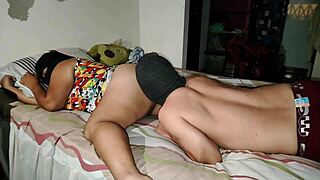 Stepdad takes advantage of sleeping stepdaughter, good girl