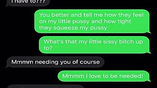 Sexting Emasculating My Sissy Bitch Humiliation