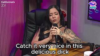 Dividing the big cock with fat friends